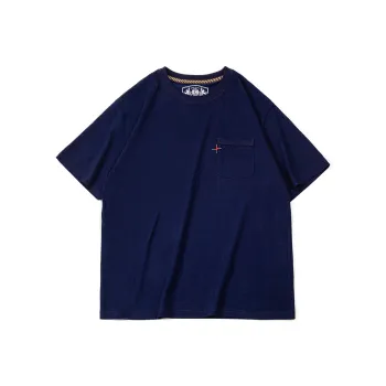 MADEN T-Shirts Men Blue