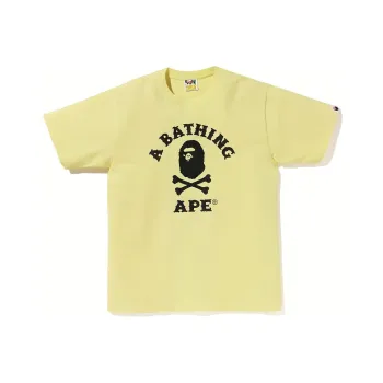 A BATHING APE Captain Ape Crossbone Tee