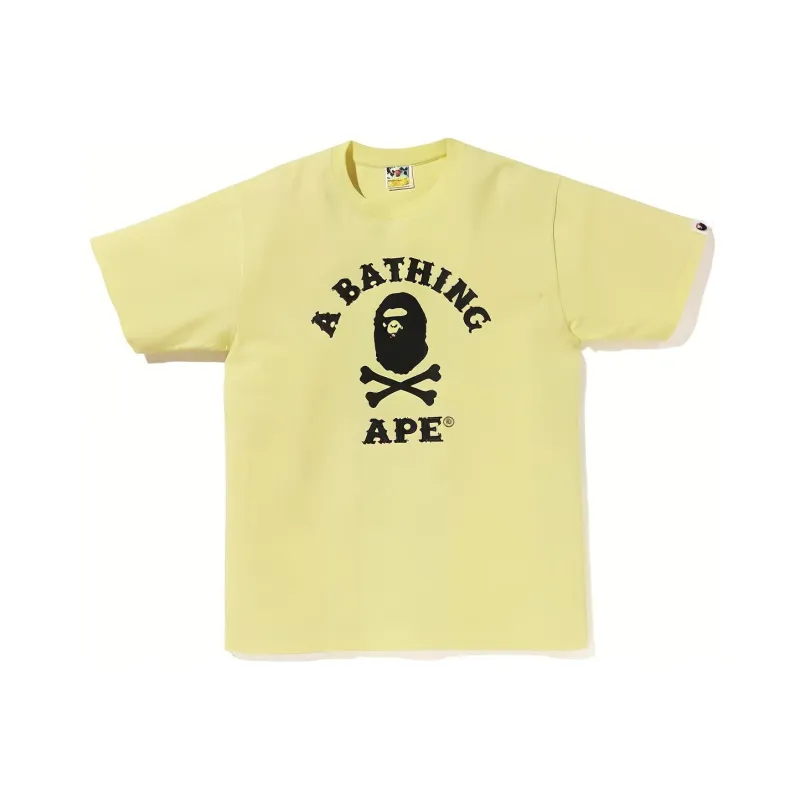 Bape Captain Ape Crossbone Tee-3