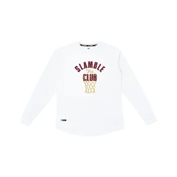 Slamble Drop Shoulder Sleeve Long Sleeved T Shirts Unisex