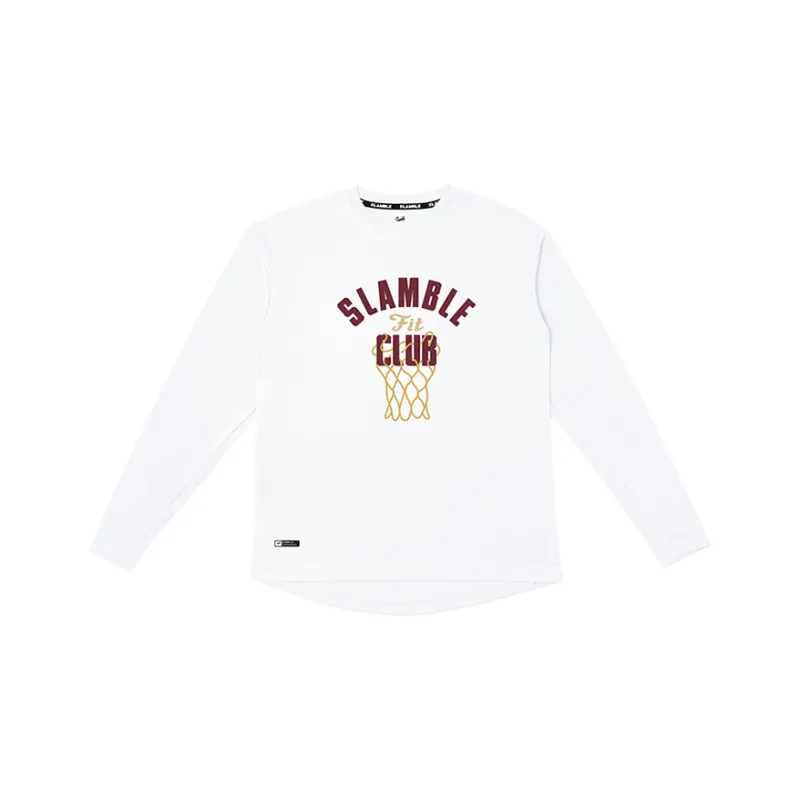 Slamble Drop Shoulder Sleeve Long Sleeved T Shirts Unisex-0