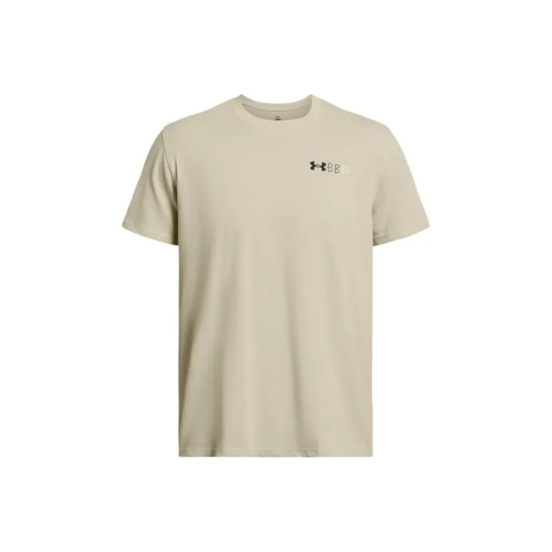 Under Armour T Shirt Men's Khaki-0