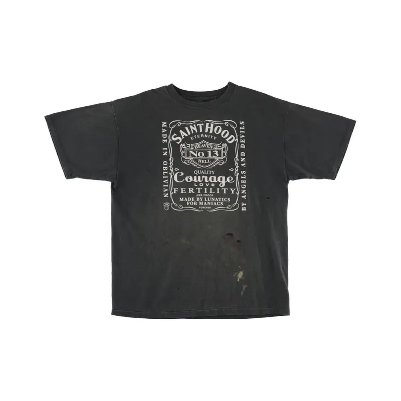 Neighborhood X SAINT Mxxxxxx Sthd Heaven Hell T Shirt-0