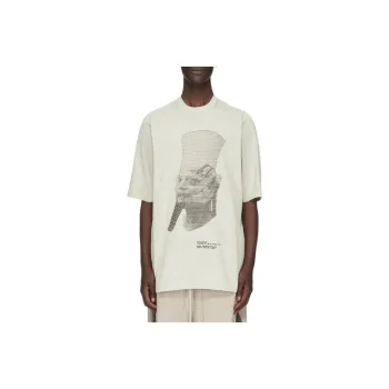 RICK OWENS Ron Jumbo Cotton T shirt