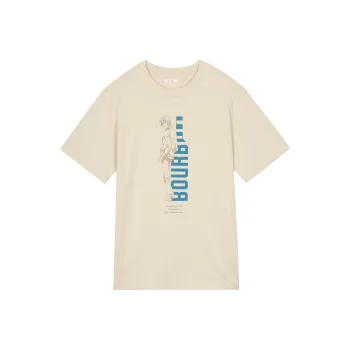 UNIQLO x MINGZHENTANKENAN LIANMINGKUAN T-Shirt Unisex Light Beige