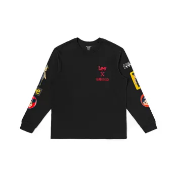 Be@rbrick X Lee T Shirts Men Black