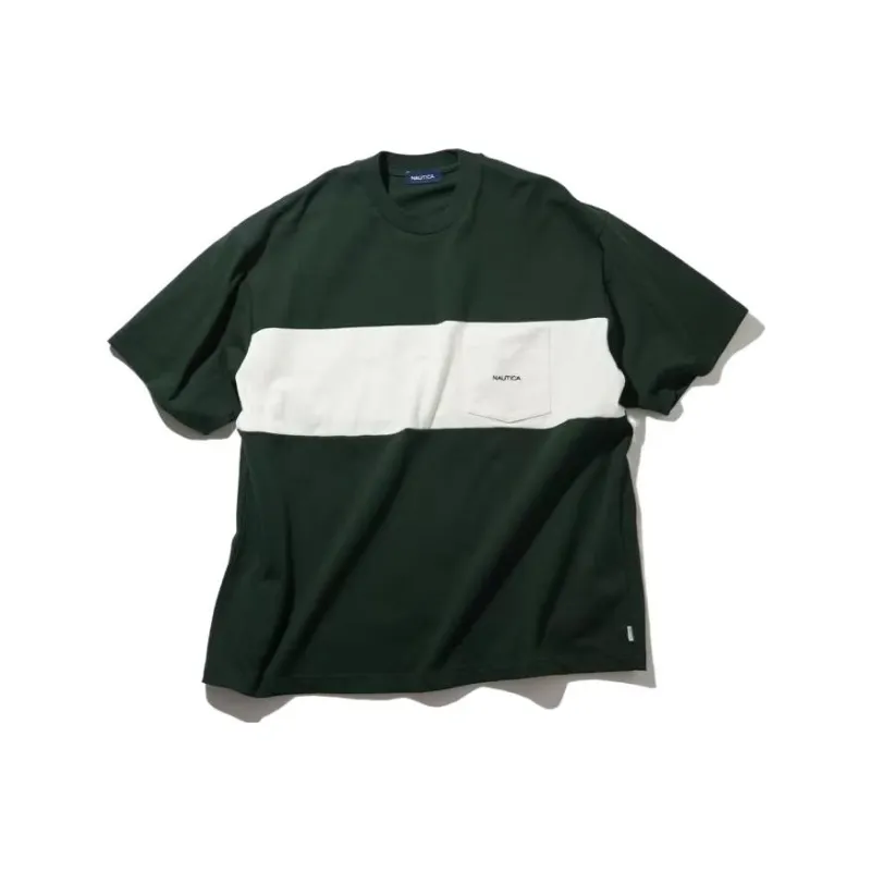 NAUTICA JAPAN Drop Shoulder Sleeve T Shirt Men's-3
