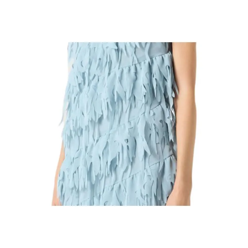 Blumarine Fringed Mini Dress-5