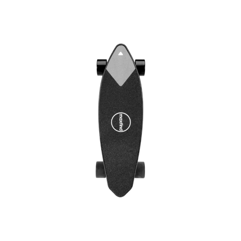 MAXFIND Double Kick Skateboard Fish Skateboard Land Surfboard Longboard Skateboard Sandpaper PVC-7