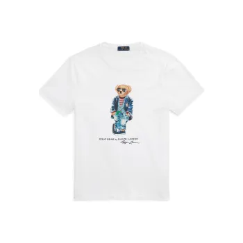 Polo Ralph Lauren Novelty Bear Graphic T Shirt