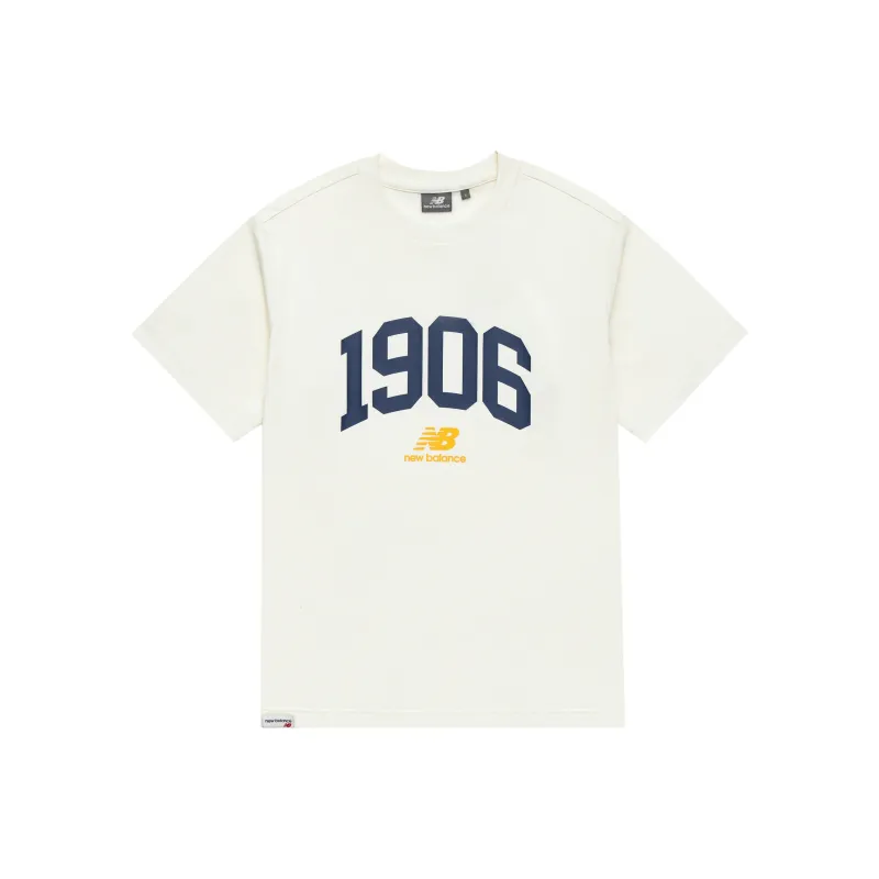 New Balance 1906 Graphic Tee Ivory White-0