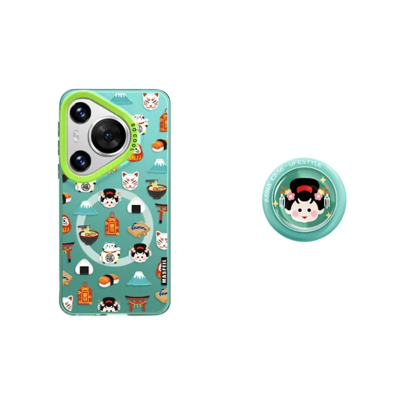 Marsfield Acrylic Material Acrylic Soft Edged Magnetic Case Myersphire Phone Case Compatibility  Huawei P70/60/50 Pro-6