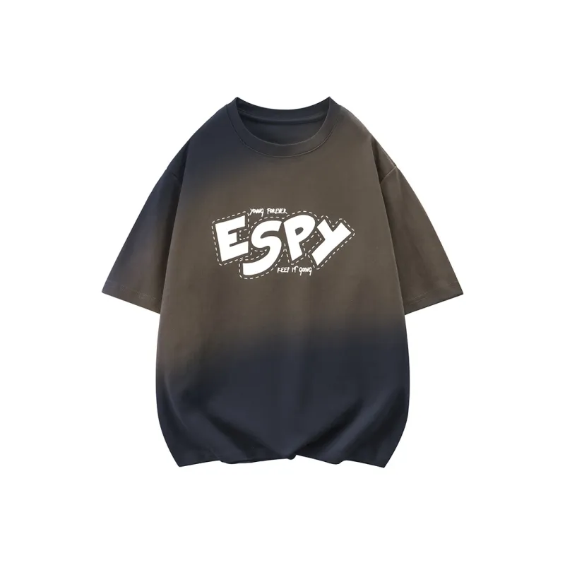ESPY Drop Shoulder Sleeve T Shirt Unisex-0