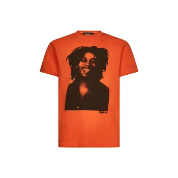 DSQUARED 2 Bob Marley Quote T shirt