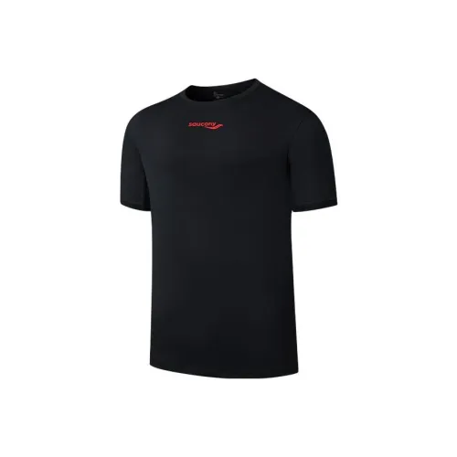 Saucony T-Shirts Men Black