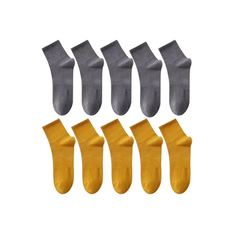 Cotton Gene Mid Calf Socks Men's Combo Set-25