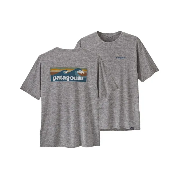 Patagonia Logo print T shirt-1