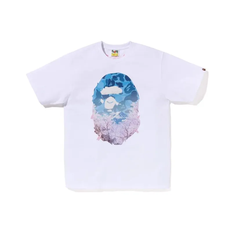 Bape Sakura Photo Ape Head Tee SS23-0