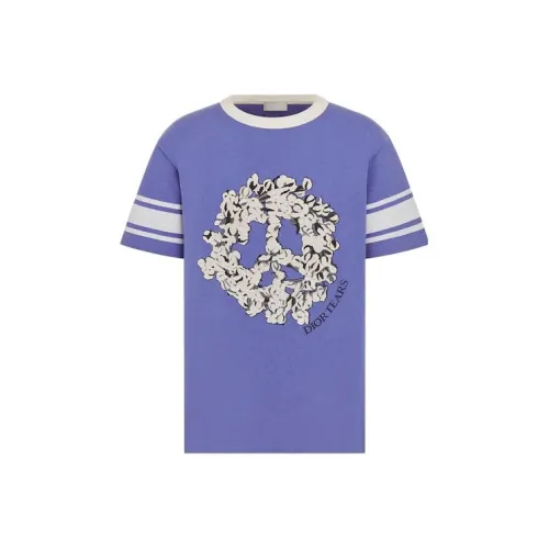 DIOR T-Shirts Men Blue