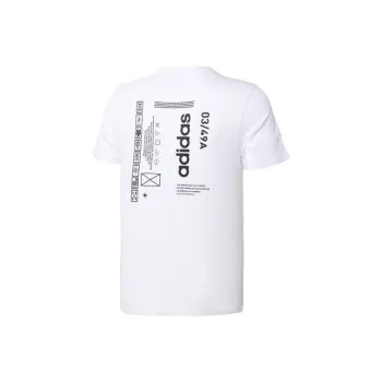 Adidas T Shirts Men White
