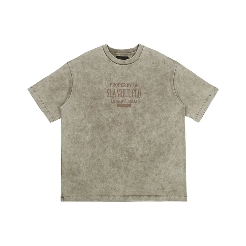 Slamble Short Sleeved T Shirts Unisex-8