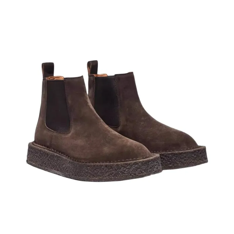 BUTTERO Short Chelsea Boots Men's-5