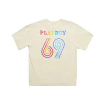 Playboy X SSSAINT LOUIS SSSAINT LOUIS X Playboy Co-branded Series T-Shirts Unisex White