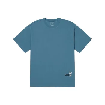 Vans CHICKEN WAFFLE T-Shirt Men's Blue Stone