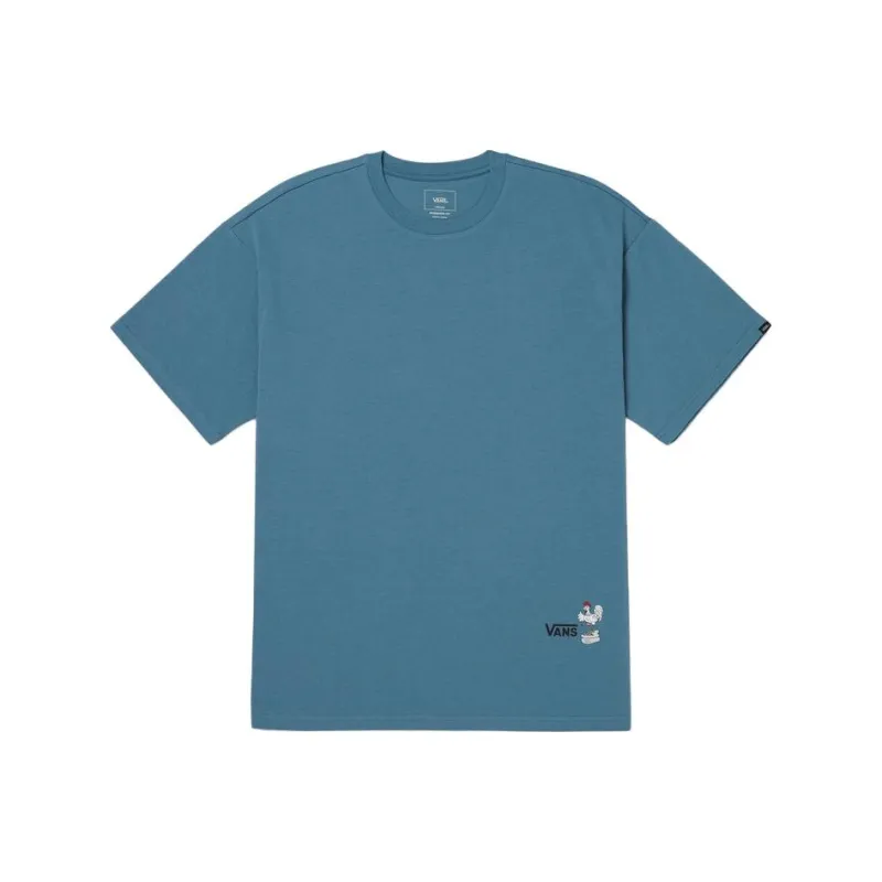 Vans CHICKEN WAFFLE T-Shirt Men's Blue Stone-0