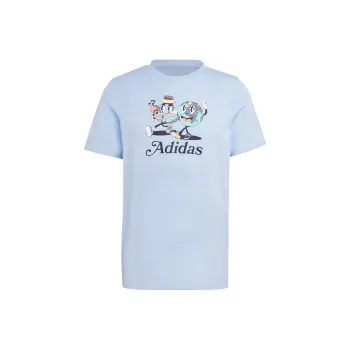 Adidas Originals T Shirt Men's Light Pink Blue
