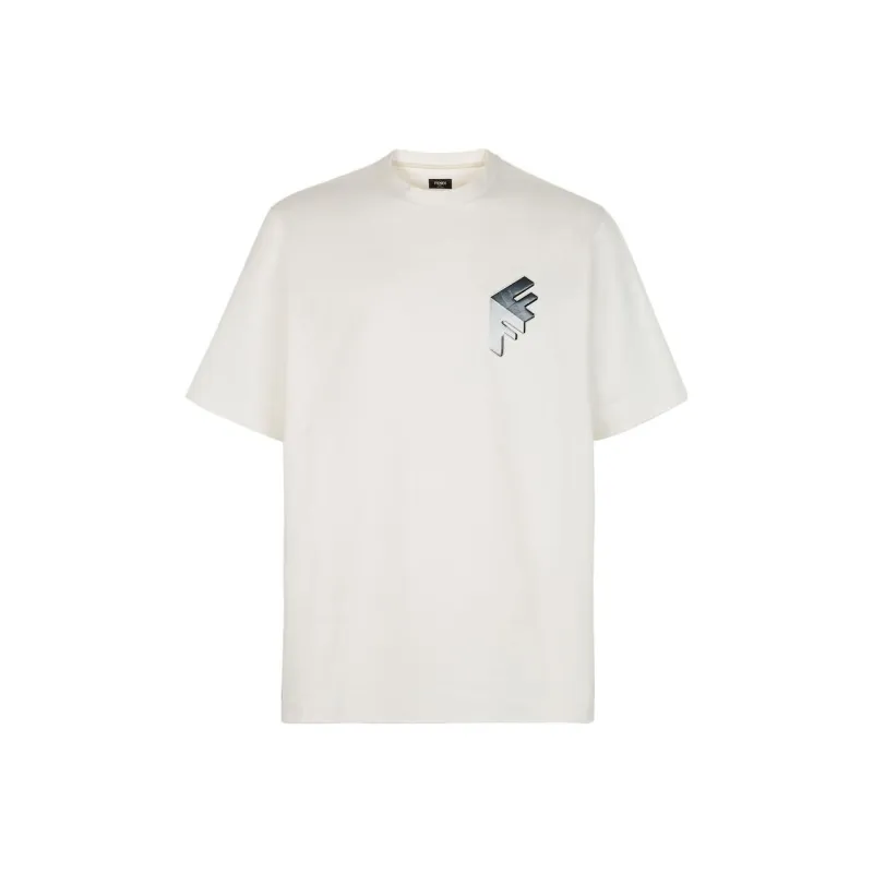 FENDI T Shirts Men White-0