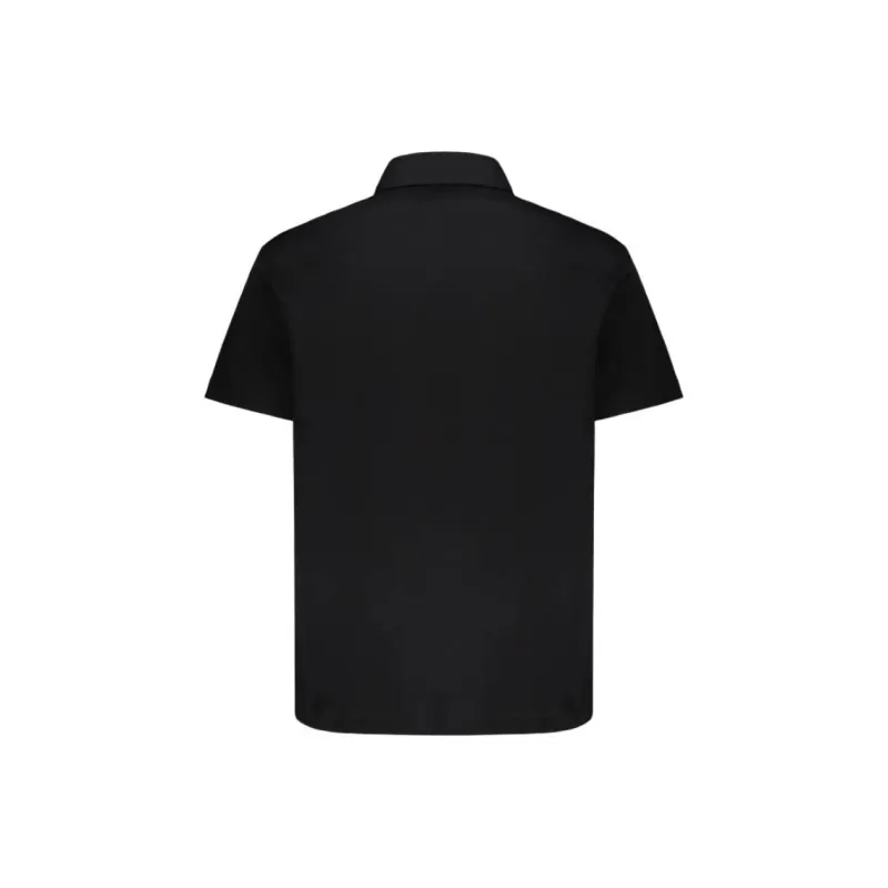 VERSACE Short Sleeve Cotton Polo Shirt-1