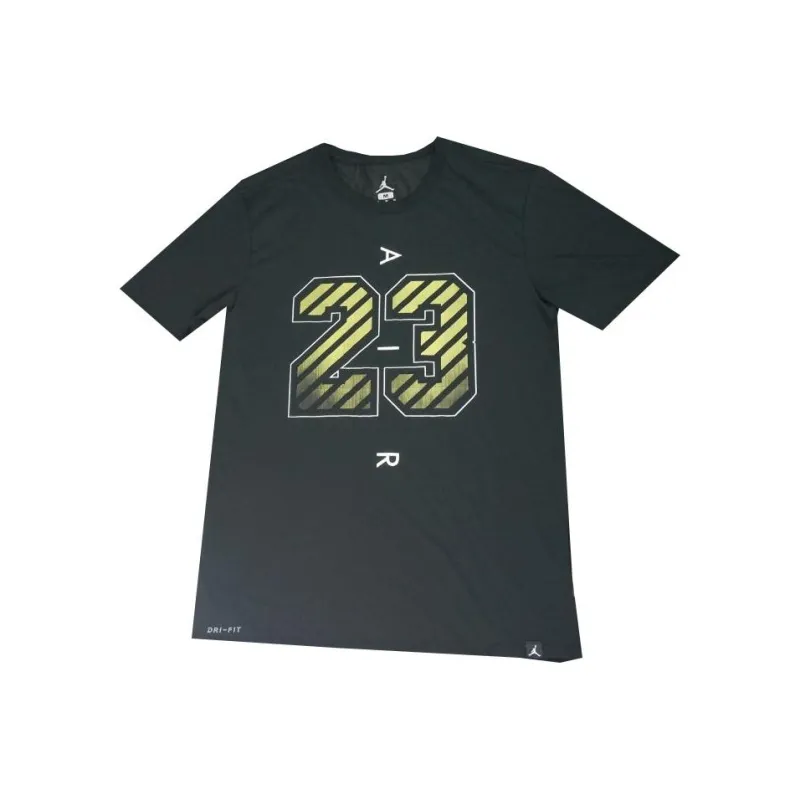 Jordan T Shirts Men Black-0