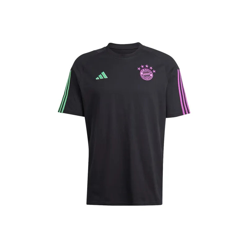 Adidas FC Bayern T Shirts Men Black-0