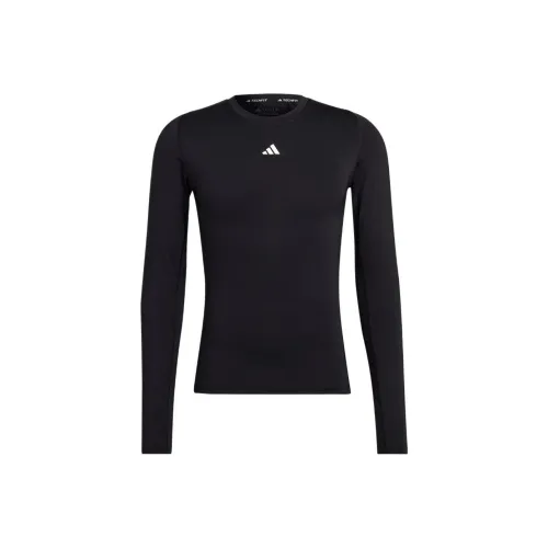 Adidas Free Shipping With AdiClub Techfit Training Long Sleeve Tee