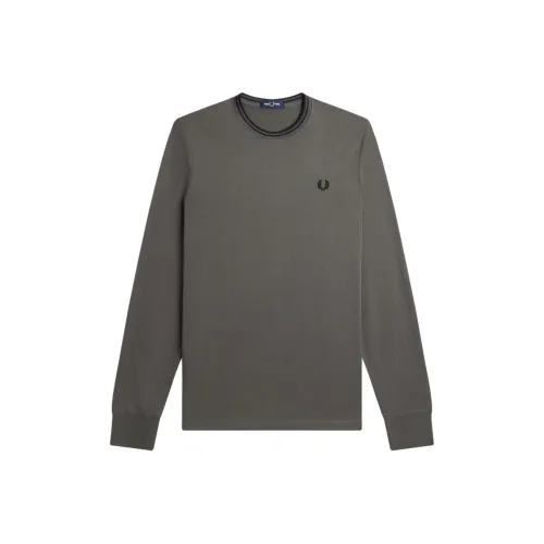 FRED PERRY Twin Tipped T-Shirt T-Shirt Men's Field Green