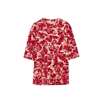 Burberry T Shirts Men Red