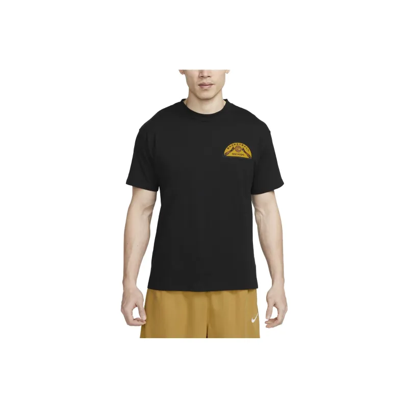Nike T Shirts Men Black-0