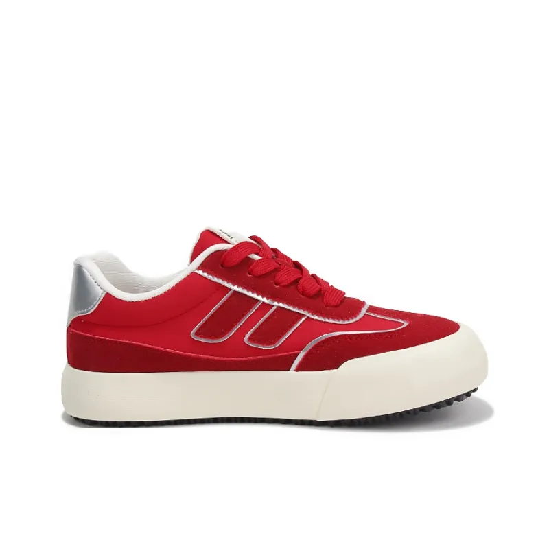 Yobn Anti Slip And Wear Resistant Breathable Low Top Skateboard Shoes Women's-6