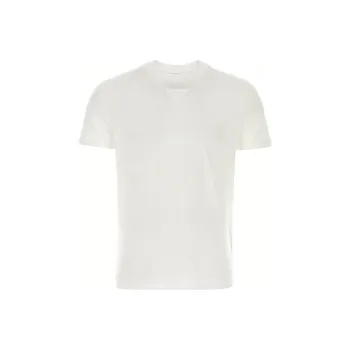 PRADA Triangle Logo Crewneck T Shirt