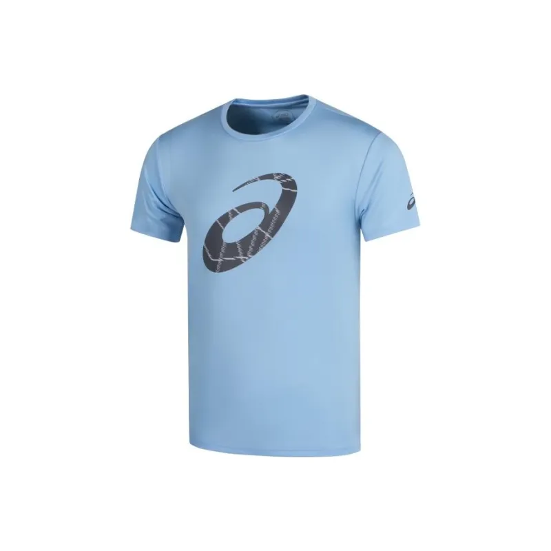 Asics T Shirts Men Blue-0