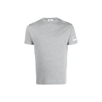 STONE ISLAND T Shirts Men Gray