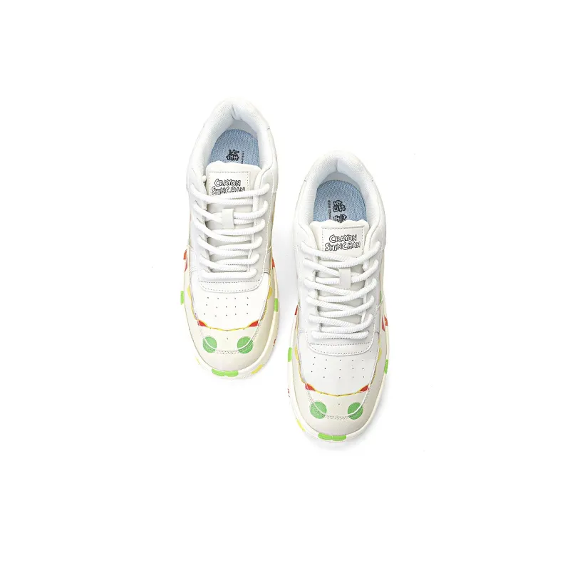 Crayon Shinchan Balance Lightweight Height Increasing Low Top Skateboard Shoes Unisex-20