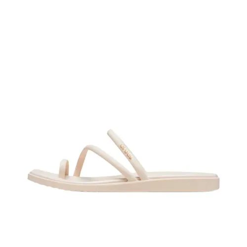 Crocs Abrasion Resistant Slide Slippers Women's Beige