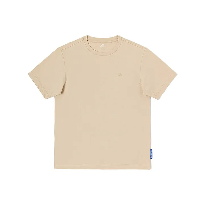 Lee T Shirts Men Beige-0