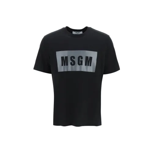 MSGM T Shirts Men Black