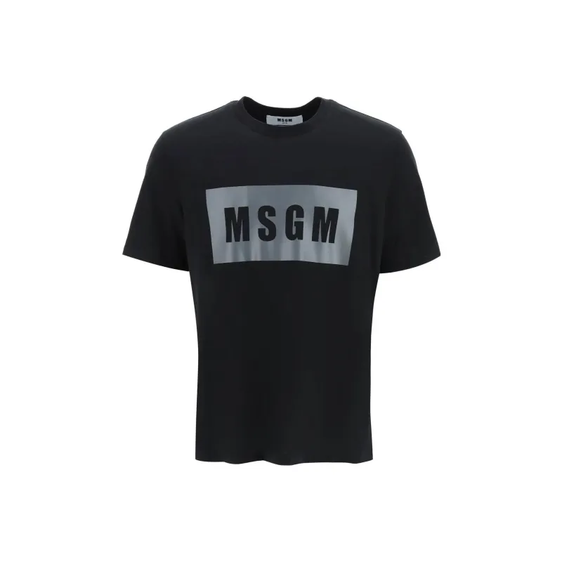 MSGM T Shirts Men Black-0