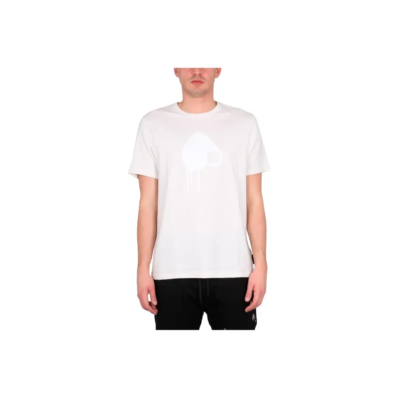 Moose Knuckles Augustine Logo print T shirt-0