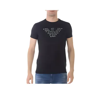 ARMANI JEANS T Shirts Men Black