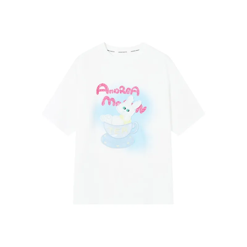 ANDREA MARTIN T Shirts Unisex White-0